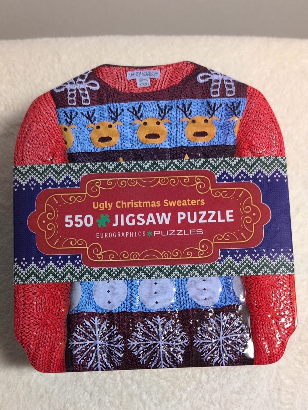 Ugly Christmas Sweater 550 🧩 Jigsaw Puzzle  Eurographics Puzzles